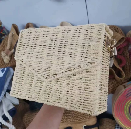 Природна торба за плажу од ратана