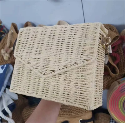 Природна торба за плажу од ратана